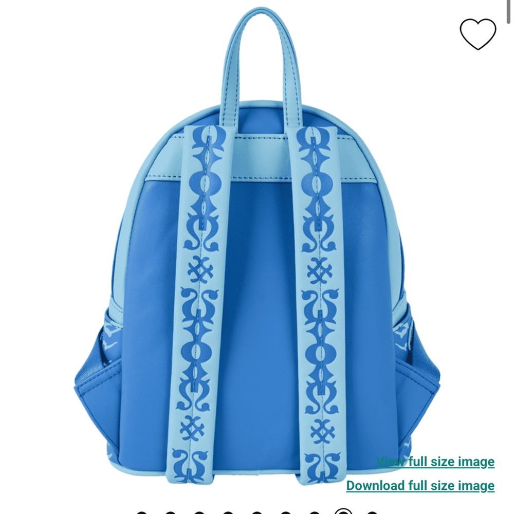 Loungefly Loungefly Pinocchio Raft Monstro Lenticular Mini Backpack & Wallet - Picture 14 of 16